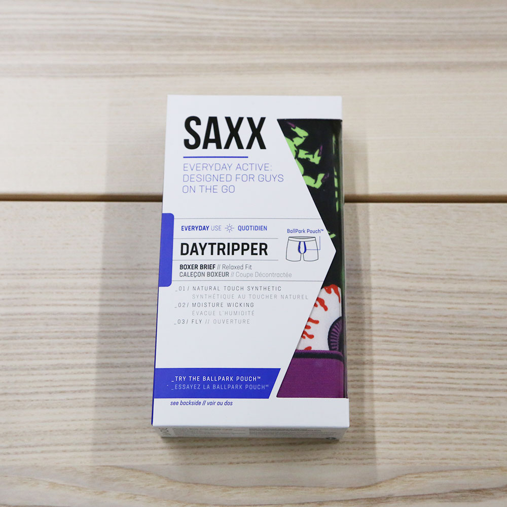 SAXX デイトリッパー モデル DAYTRIPPER 「ZAG」 着用画像 サックス